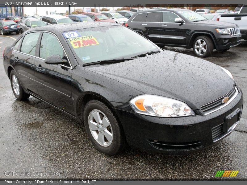 Black / Gray 2007 Chevrolet Impala LT