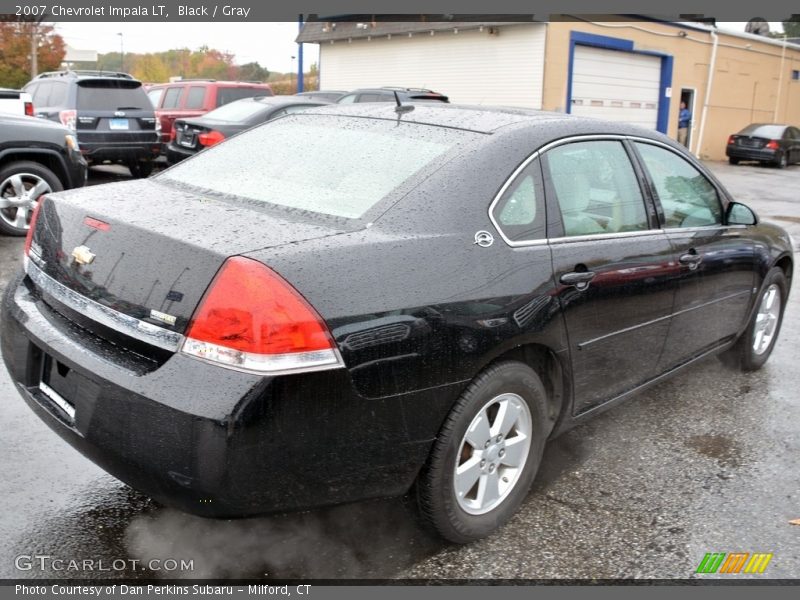 Black / Gray 2007 Chevrolet Impala LT