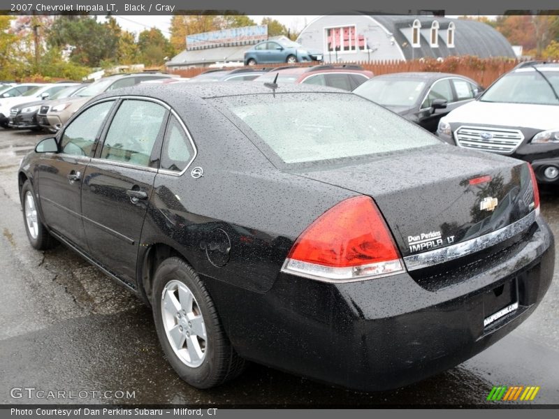 Black / Gray 2007 Chevrolet Impala LT