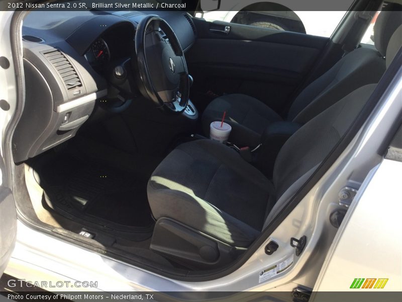 Brilliant Silver Metallic / Charcoal 2012 Nissan Sentra 2.0 SR