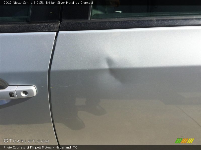 Brilliant Silver Metallic / Charcoal 2012 Nissan Sentra 2.0 SR