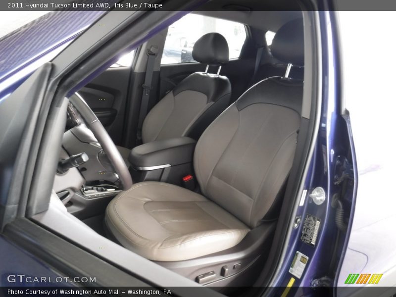 Iris Blue / Taupe 2011 Hyundai Tucson Limited AWD