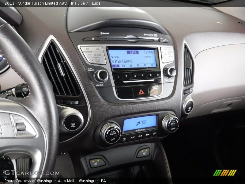 Iris Blue / Taupe 2011 Hyundai Tucson Limited AWD