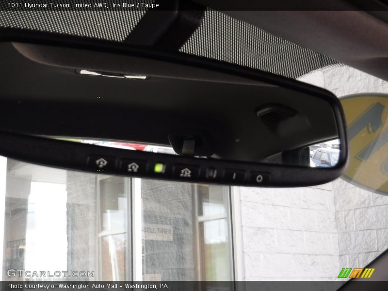Iris Blue / Taupe 2011 Hyundai Tucson Limited AWD