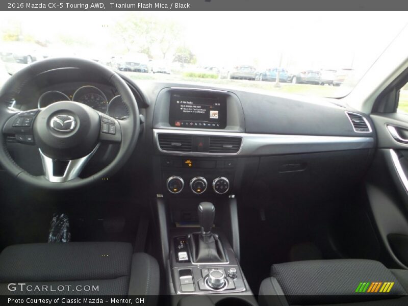 Titanium Flash Mica / Black 2016 Mazda CX-5 Touring AWD