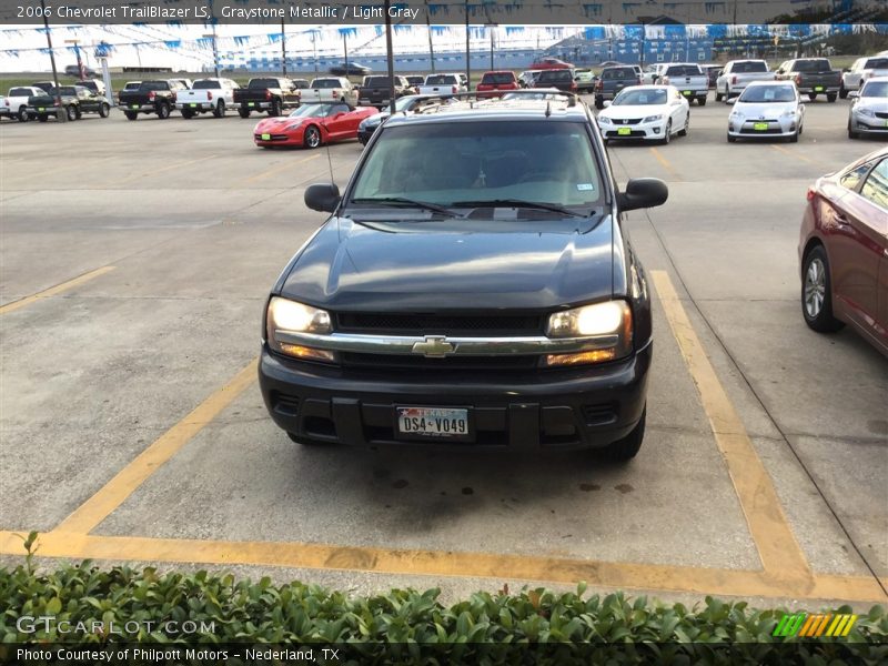 Graystone Metallic / Light Gray 2006 Chevrolet TrailBlazer LS
