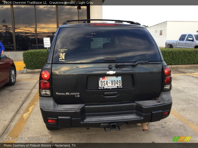 Graystone Metallic / Light Gray 2006 Chevrolet TrailBlazer LS