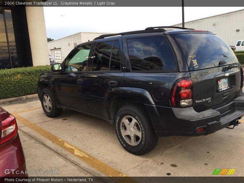 Graystone Metallic / Light Gray 2006 Chevrolet TrailBlazer LS