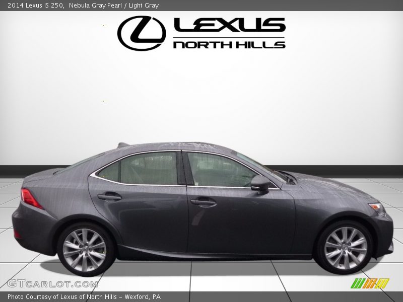Nebula Gray Pearl / Light Gray 2014 Lexus IS 250