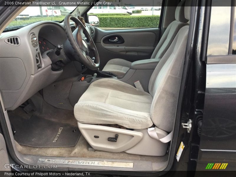 Graystone Metallic / Light Gray 2006 Chevrolet TrailBlazer LS