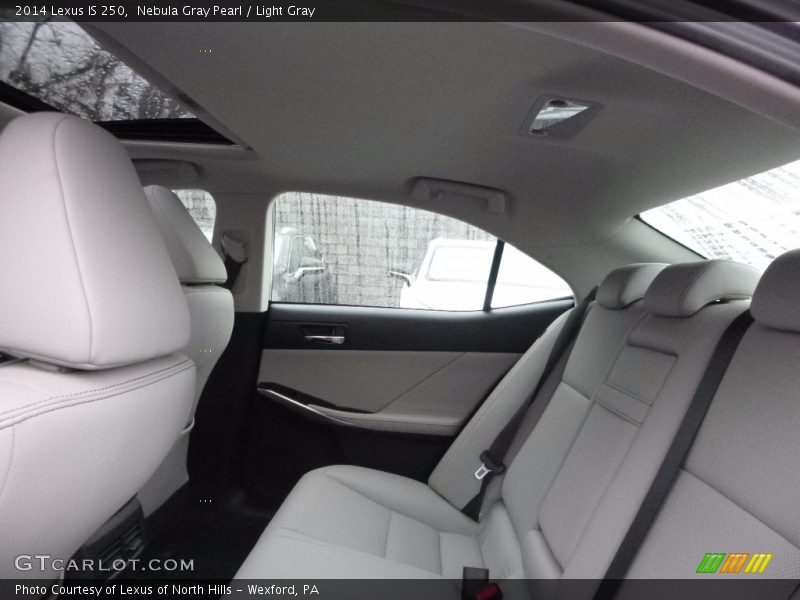 Nebula Gray Pearl / Light Gray 2014 Lexus IS 250