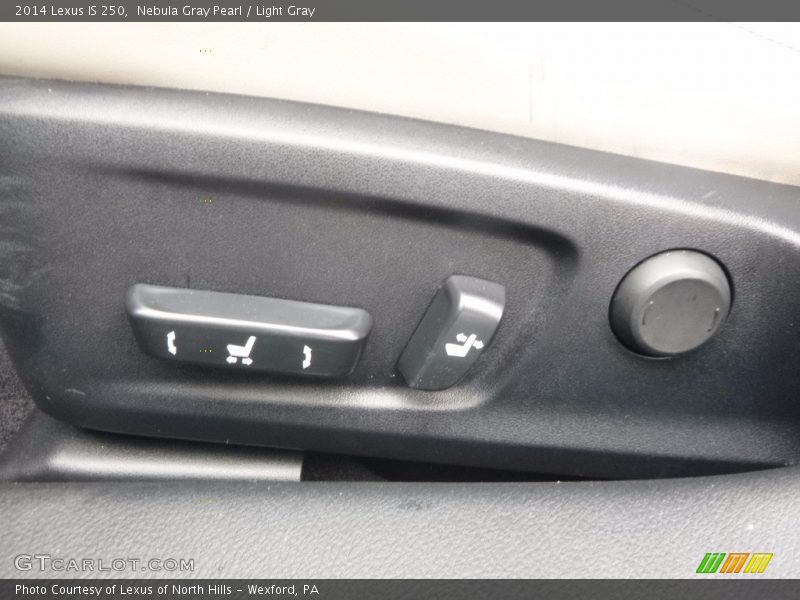 Nebula Gray Pearl / Light Gray 2014 Lexus IS 250