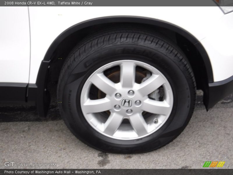 Taffeta White / Gray 2008 Honda CR-V EX-L 4WD