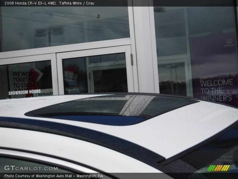 Taffeta White / Gray 2008 Honda CR-V EX-L 4WD