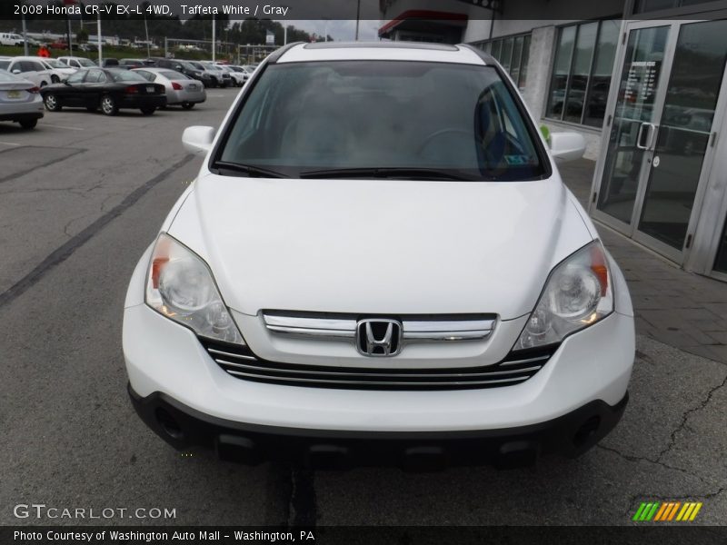 Taffeta White / Gray 2008 Honda CR-V EX-L 4WD
