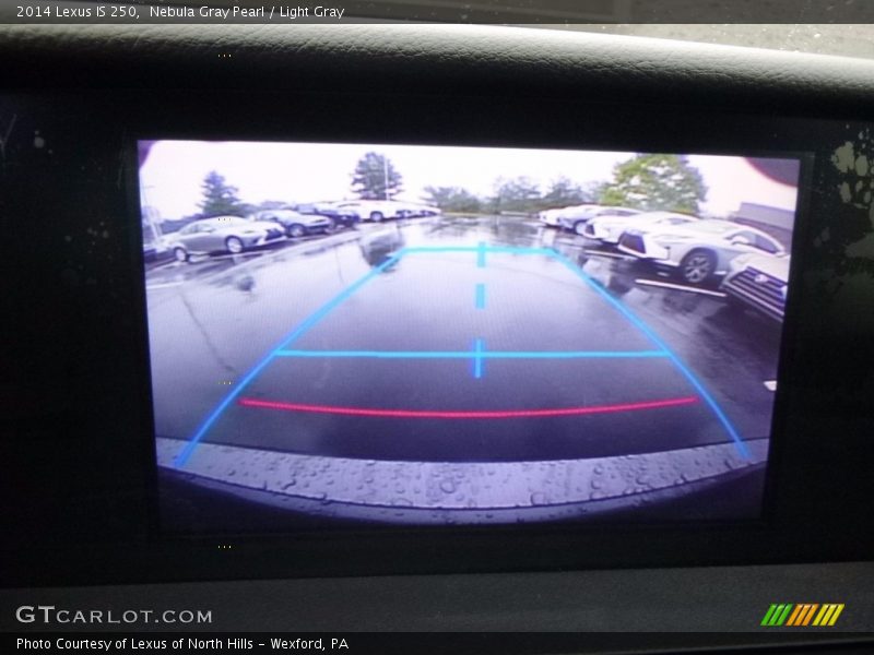 Nebula Gray Pearl / Light Gray 2014 Lexus IS 250