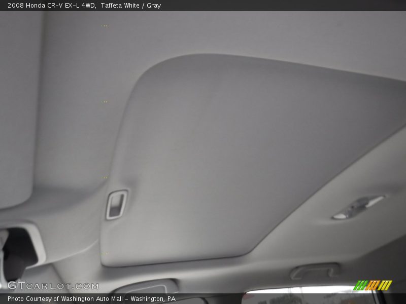 Taffeta White / Gray 2008 Honda CR-V EX-L 4WD