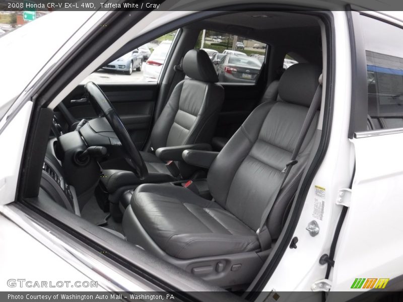 Taffeta White / Gray 2008 Honda CR-V EX-L 4WD