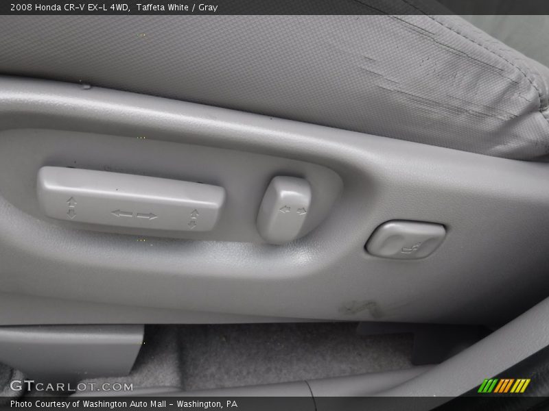 Taffeta White / Gray 2008 Honda CR-V EX-L 4WD