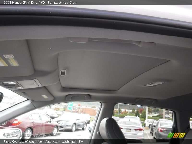 Taffeta White / Gray 2008 Honda CR-V EX-L 4WD
