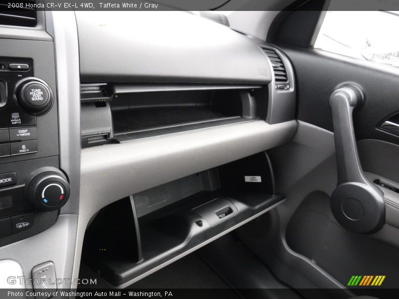 Taffeta White / Gray 2008 Honda CR-V EX-L 4WD