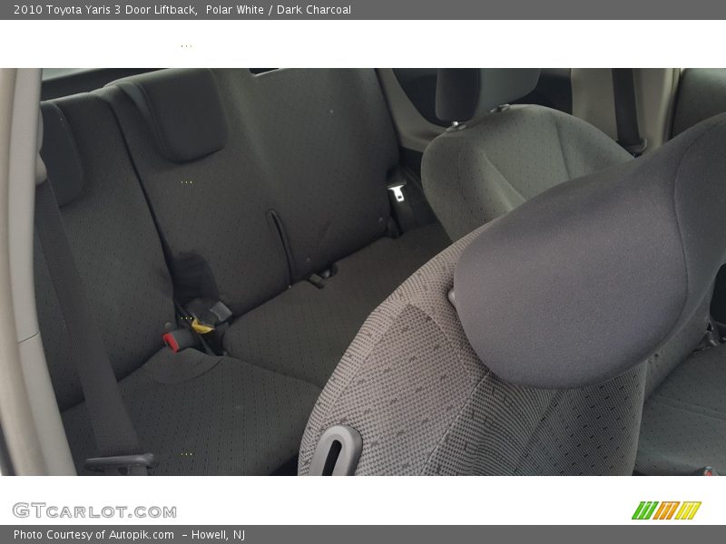 Polar White / Dark Charcoal 2010 Toyota Yaris 3 Door Liftback