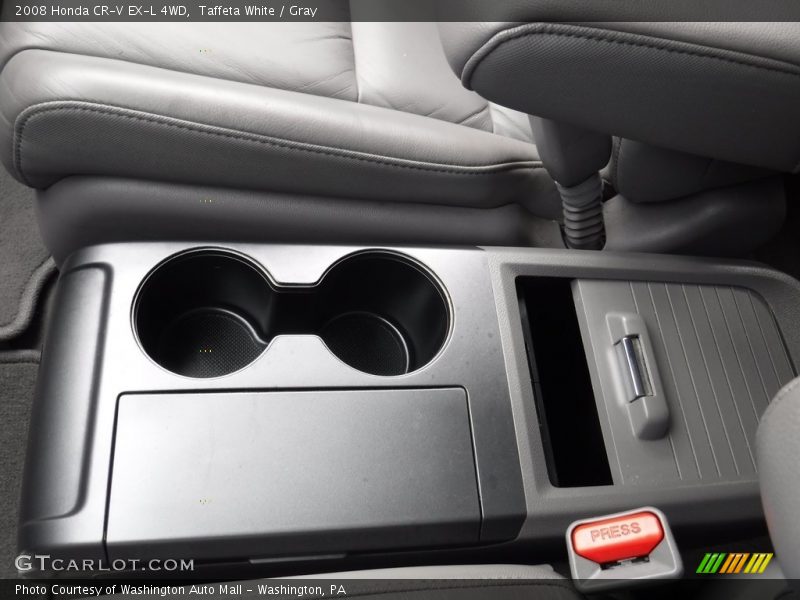 Taffeta White / Gray 2008 Honda CR-V EX-L 4WD