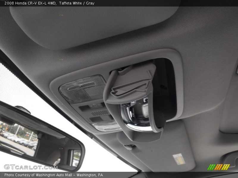Taffeta White / Gray 2008 Honda CR-V EX-L 4WD