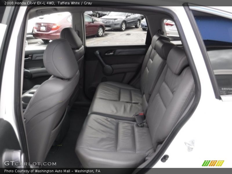 Taffeta White / Gray 2008 Honda CR-V EX-L 4WD