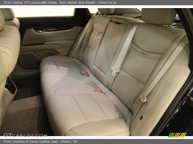 Rear Seat of 2016 XTS Luxury AWD Sedan