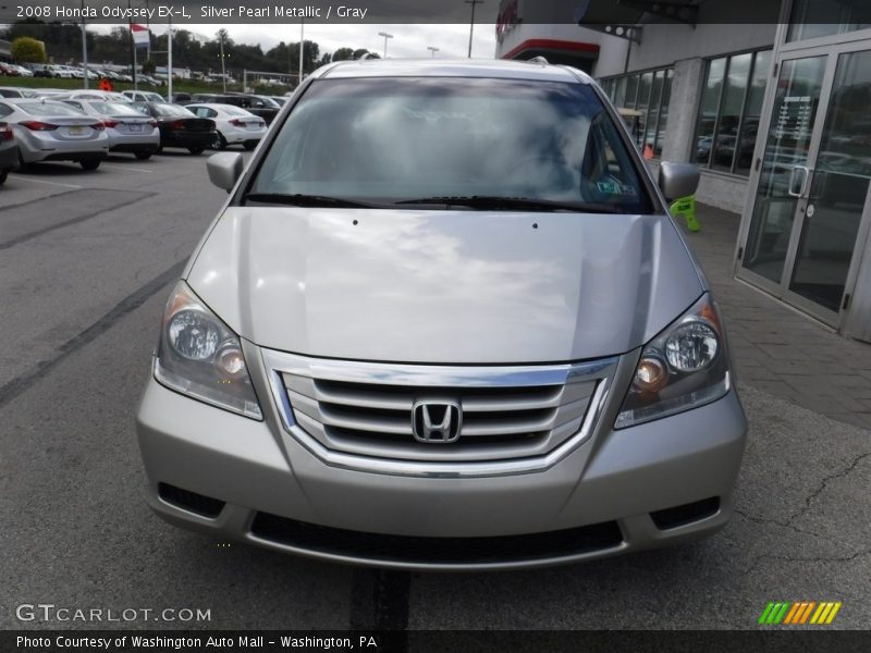 Silver Pearl Metallic / Gray 2008 Honda Odyssey EX-L