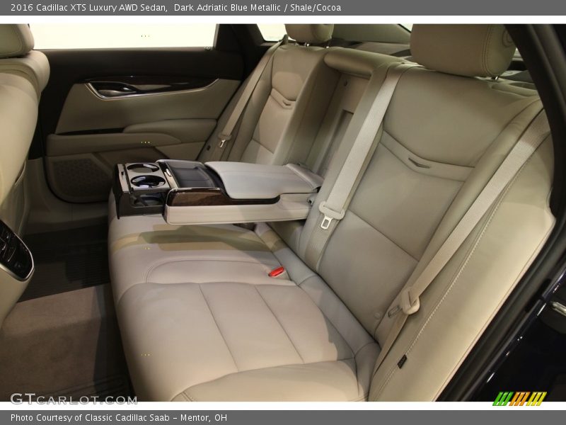 Rear Seat of 2016 XTS Luxury AWD Sedan