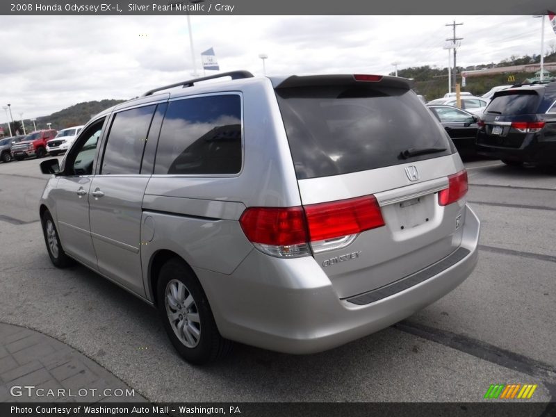Silver Pearl Metallic / Gray 2008 Honda Odyssey EX-L