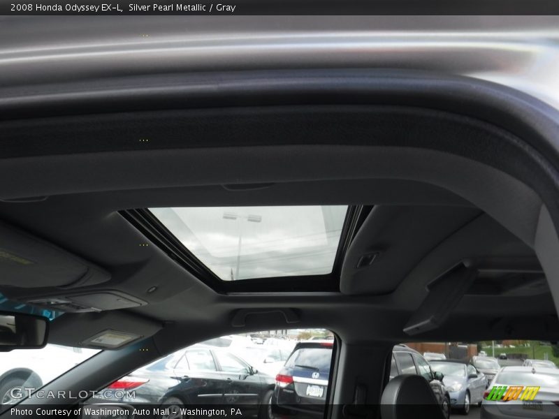 Silver Pearl Metallic / Gray 2008 Honda Odyssey EX-L