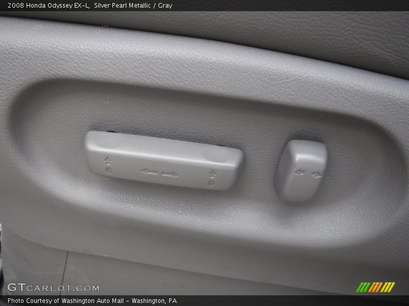 Silver Pearl Metallic / Gray 2008 Honda Odyssey EX-L