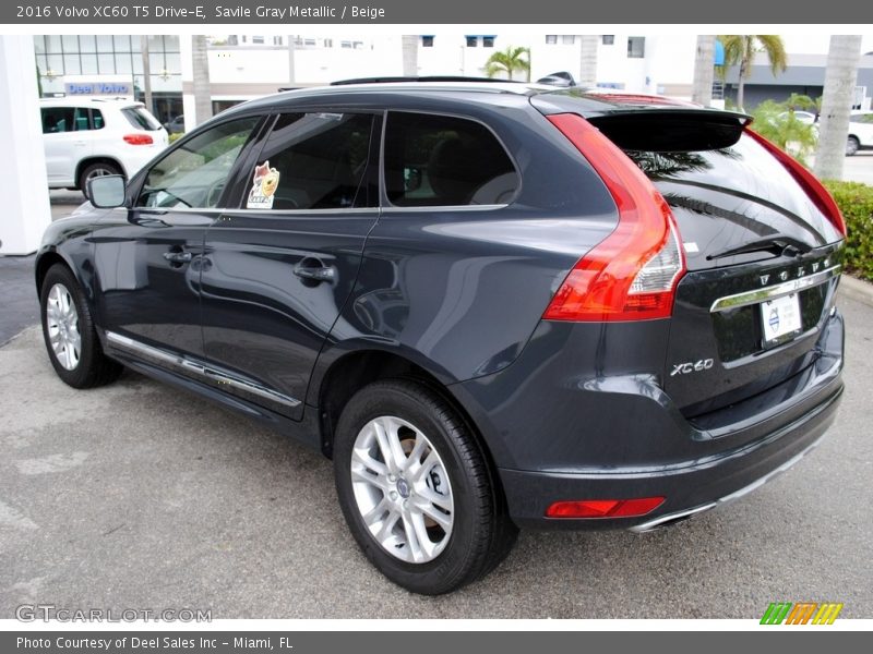 Savile Gray Metallic / Beige 2016 Volvo XC60 T5 Drive-E