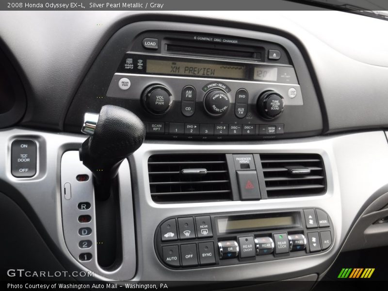 Silver Pearl Metallic / Gray 2008 Honda Odyssey EX-L