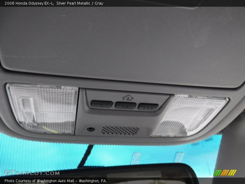 Silver Pearl Metallic / Gray 2008 Honda Odyssey EX-L