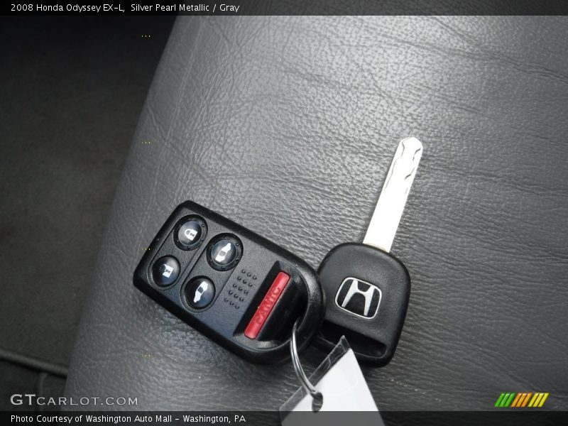 Silver Pearl Metallic / Gray 2008 Honda Odyssey EX-L