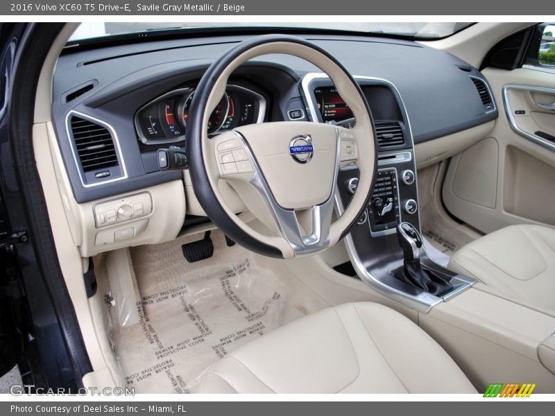 Beige Interior - 2016 XC60 T5 Drive-E 