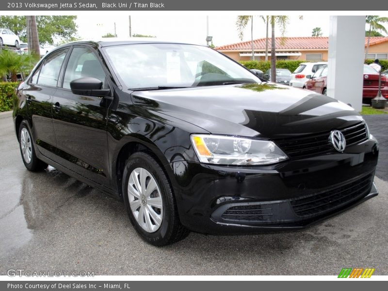 Black Uni / Titan Black 2013 Volkswagen Jetta S Sedan