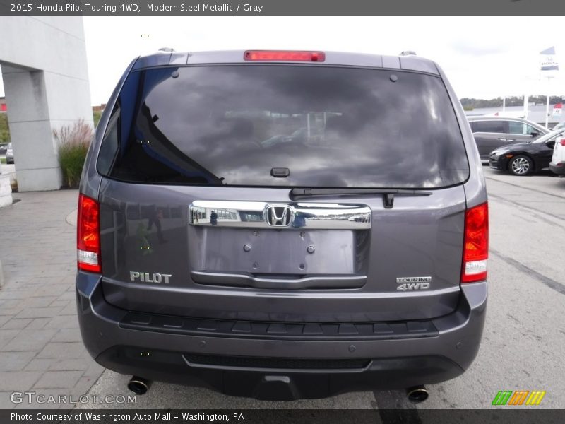 Modern Steel Metallic / Gray 2015 Honda Pilot Touring 4WD