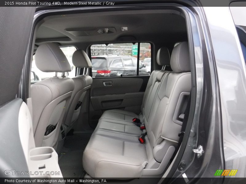 Modern Steel Metallic / Gray 2015 Honda Pilot Touring 4WD