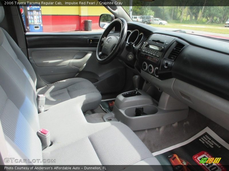Impulse Red Pearl / Graphite Gray 2006 Toyota Tacoma Regular Cab