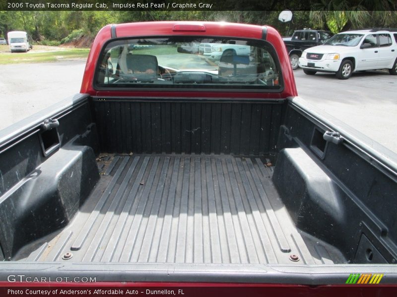 Impulse Red Pearl / Graphite Gray 2006 Toyota Tacoma Regular Cab