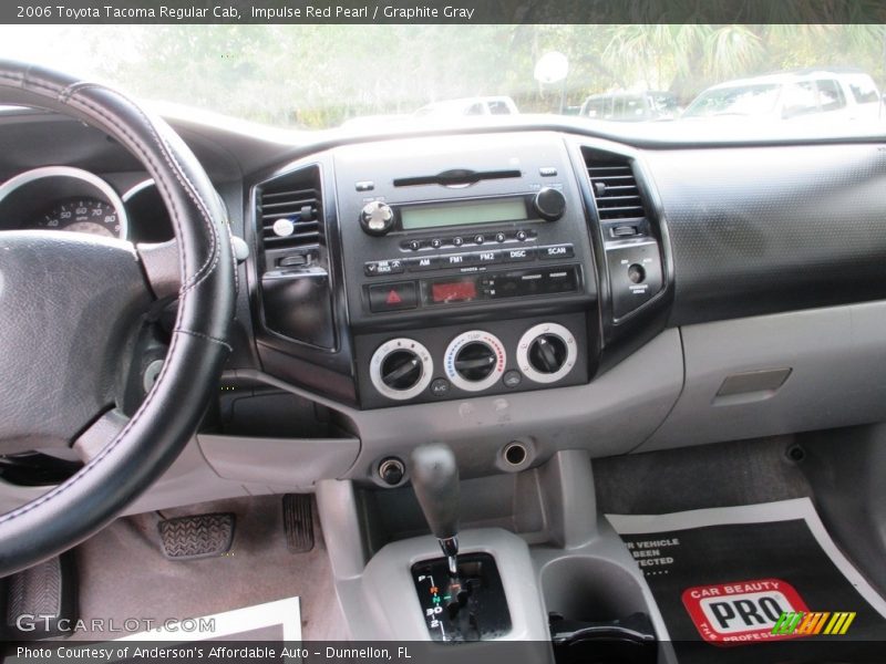 Impulse Red Pearl / Graphite Gray 2006 Toyota Tacoma Regular Cab