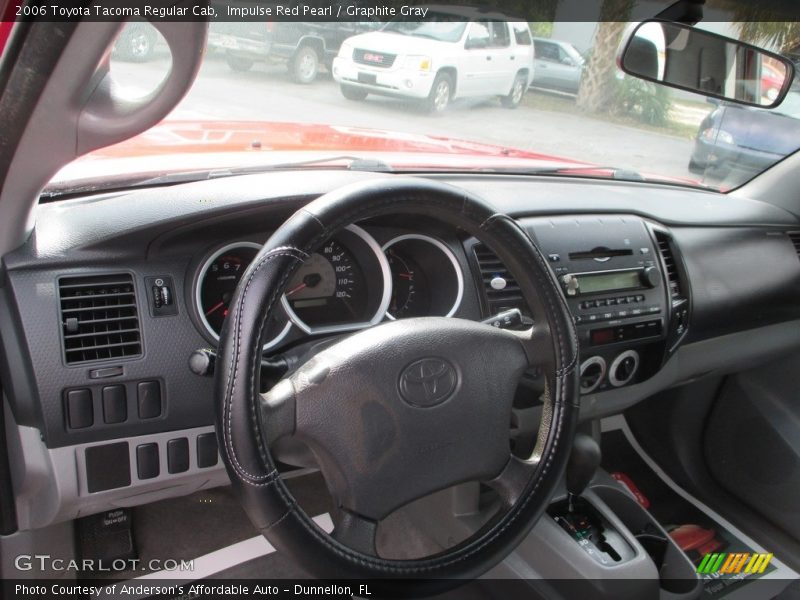 Impulse Red Pearl / Graphite Gray 2006 Toyota Tacoma Regular Cab