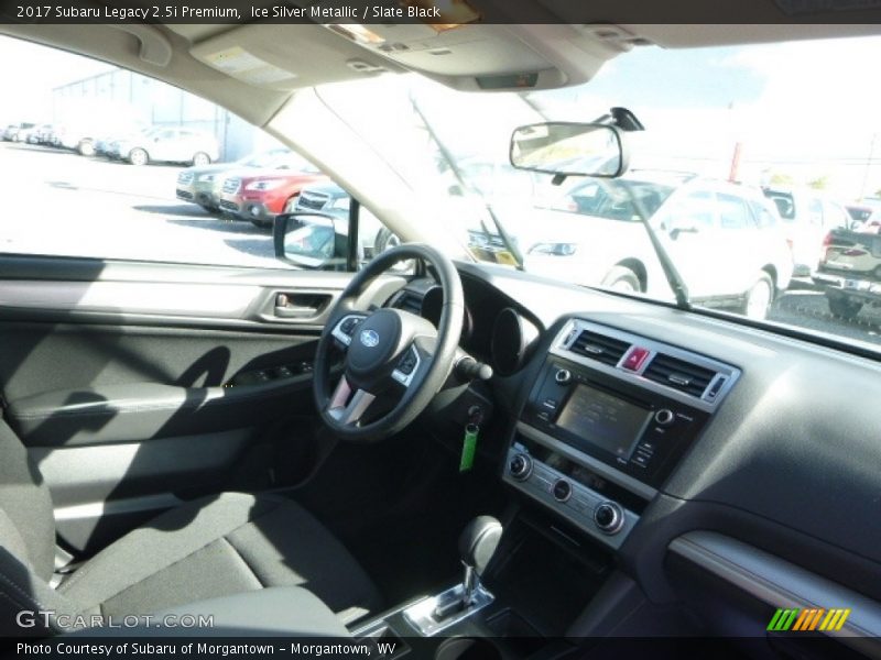 Ice Silver Metallic / Slate Black 2017 Subaru Legacy 2.5i Premium