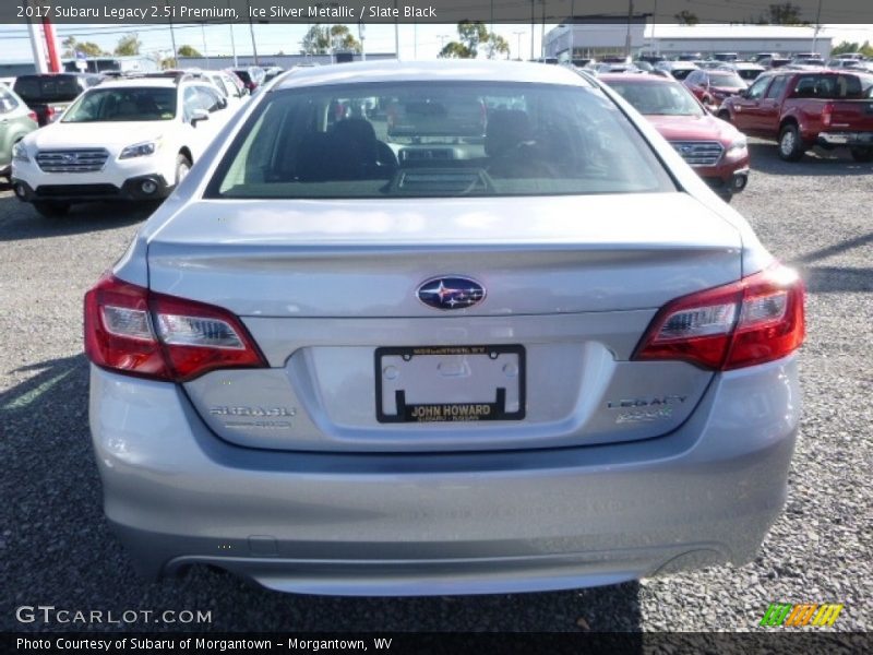 Ice Silver Metallic / Slate Black 2017 Subaru Legacy 2.5i Premium
