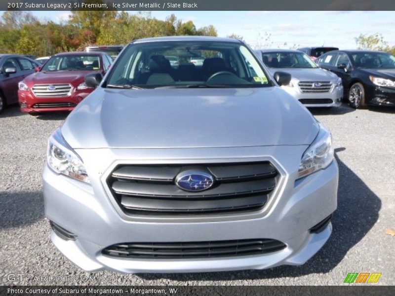 Ice Silver Metallic / Slate Black 2017 Subaru Legacy 2.5i Premium